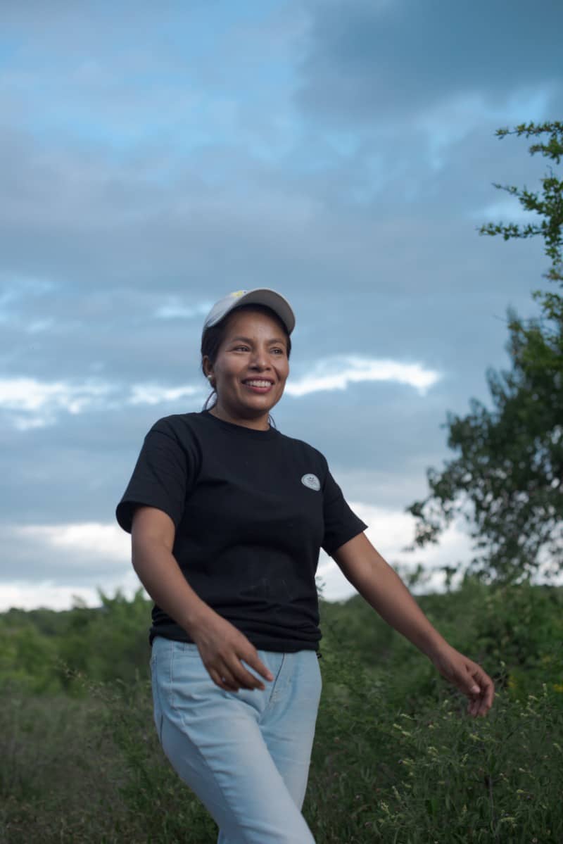 Portrait of Anahi member of Espiritu Montaraz Family